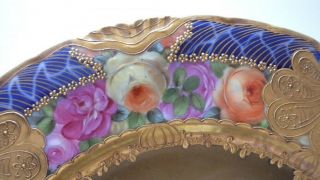 ANTIQUE ROYAL VIENNA STYLE HAND PAINTED PORCELAIN PORTRAIT PLATE SIGNED WAGNER 5