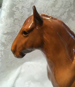 Vintage Beswick Shire Horse - 818 - Chestnut 7