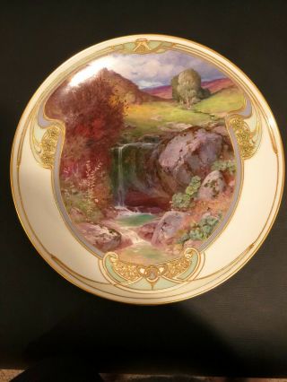 Rare KPM Porcelain Charger,  Circa 1900 - 1910 4