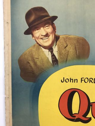 QUIET MAN Movie Poster (Good) 40X60 1951 John Wayne Barry Fitzgerald 046 10