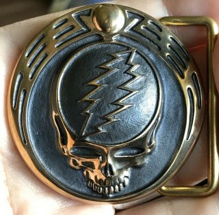 Owsley Stanley Steal Your Face Buckle 3