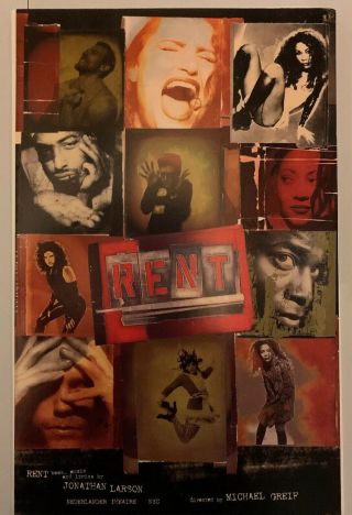 Broadway Cast Windowcard Poster