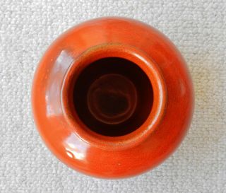 Vintage 1930 ' s Catalina Island Toyon Red Clay Vase California Art Deco Pottery 4