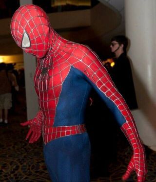 Spiderman Costume Prop Sam Raimi Suit Made By Spidey - planet 2
