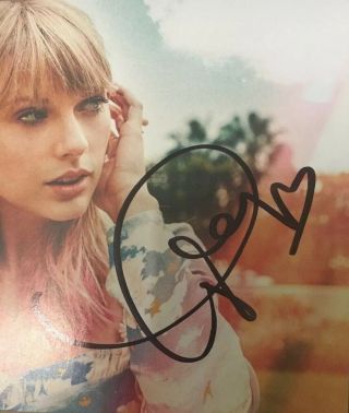 Taylor Swift Signed ME Single Cd Autographed Insert Rare 2