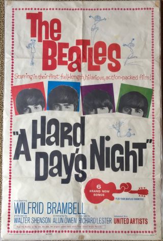 1964 Beatles A Hard Day 