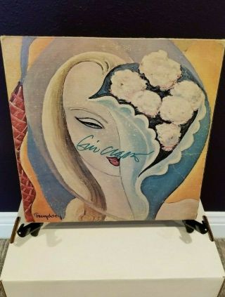Eric Clapton Rare Signed Derek And The Dominoes " Layla " Vinyl Album Acoa