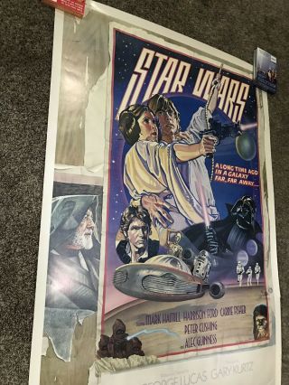 Star Wars Style D 40x60” Movie Poster 1978