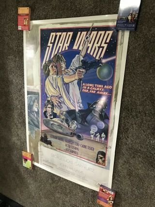 Star Wars Style D 40x60” Movie Poster 1978 2