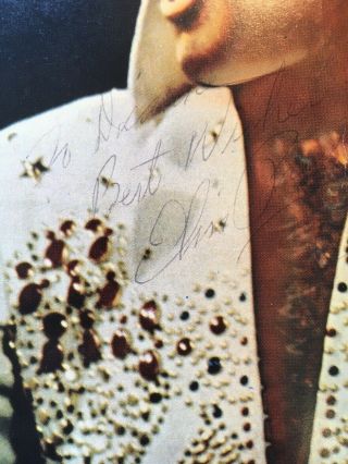 Elvis Presley Autograph And Concert Tickets (kansas City Concert)