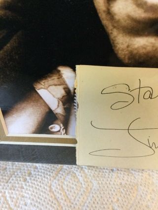 Jimi Hendrix Hand Signed Autograph Signature with Stay Inscription 11