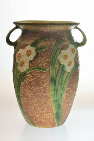 Roseville Pottery 1931 Jonquil Floor Vase 531 - 12
