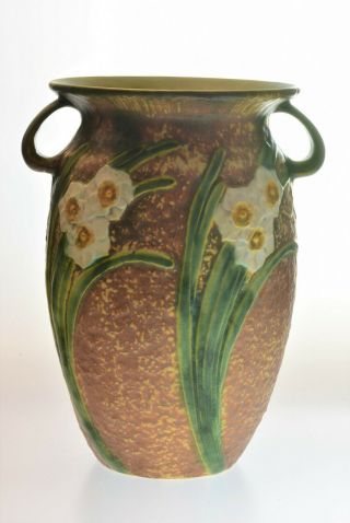 Roseville Pottery 1931 Jonquil Floor Vase 531 - 12 4