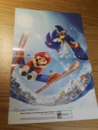 Mario And Sonic At The Olympic Winter Games/suikoden 15.  5  X11.  5  Double Poster