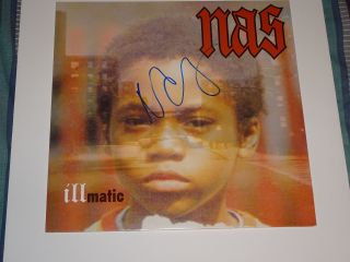 Nas Signed Autographed Illmatic Vinyl Lp Record Nasir Jones Exact Proof York