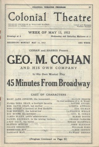 George M.  Cohan 