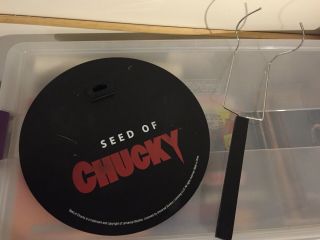 Seed of Chucky Display Base Childs Play Doll Life Size Sideshow 1:1 Scale,  BONUS 2