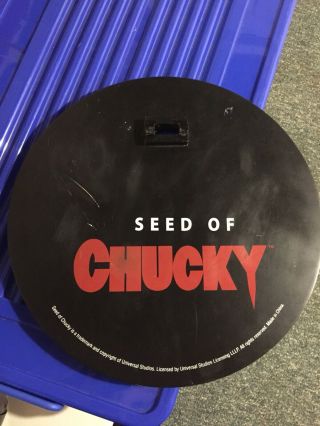 Seed of Chucky Display Base Childs Play Doll Life Size Sideshow 1:1 Scale,  BONUS 3