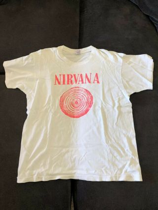 Vintage Rare Nirvana Sub Pop T - Shirt