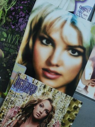 12x Britney Spears tour book program set baby one more time rare 1998 7