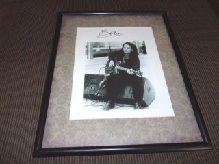 Bono U2 Sexy Signed Autographed 16x20 Framed Photo Display Psa Certified