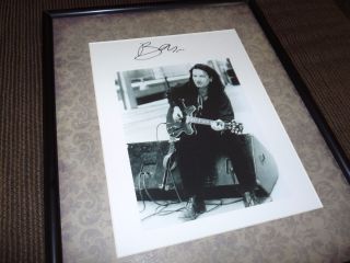 BONO U2 Sexy Signed Autographed 16X20 Framed Photo Display PSA Certified 2