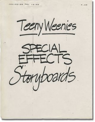 Joe Johnston Honey I Shrunk The Kids Teeny Weenies Storyboards 146027