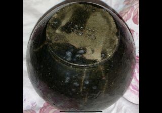 george ohr pottery Reptilian glaze paper thin 1800’s ruffle vase Biloxi 5