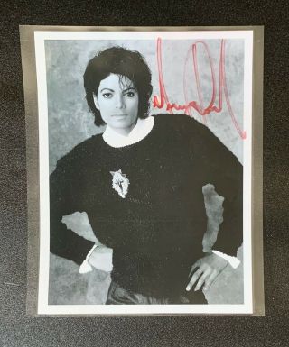 Michael Jackson Signed Worn Black Fedora,  Documents 6