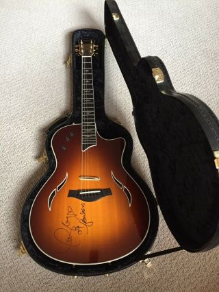 Taylor Swift Autographed Guitar 2009 Fearless Tour @15 Promo - Taylor Brand