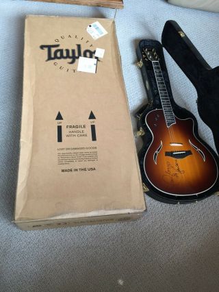Taylor Swift Autographed Guitar 2009 Fearless Tour @15 Promo - Taylor Brand 9