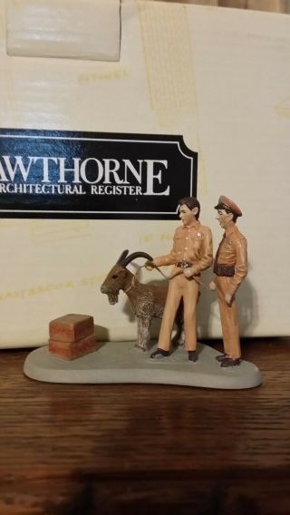 Andy Griffith Barney Fife Mayberry Hawthorne Figurines The Loaded Goat