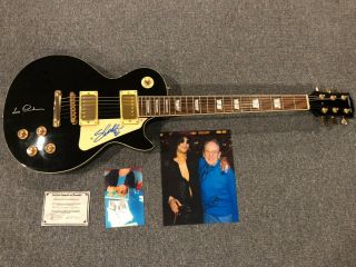 Slash & Les Paul Signed Guitar W/ Autographed