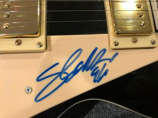 Slash & Les Paul signed guitar w/ AUTOGRAPHED 4