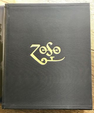Led Zeppelin / Jimmy Page Signed Book Limited Collector Edition Genesis Books Uk