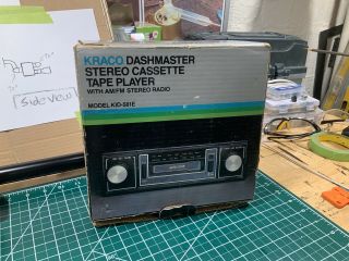 Kraco Dashmaster KID - 581E DeLorean Back To The Future Time Machine Radio 2