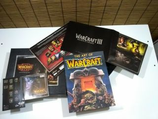 World Of Warcraft Collectors Edition Box,  Book,  Sound Track,  Misc.  No Game