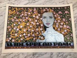 2019 Chuck Sperry Widespread Panic Print Poster Washington Dc Mgm Ap Signed /100