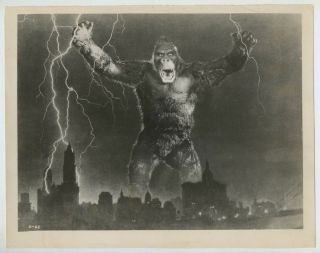 King Kong 1933 Rko Pictures Photo Monster Horror Film Nyc Vintage