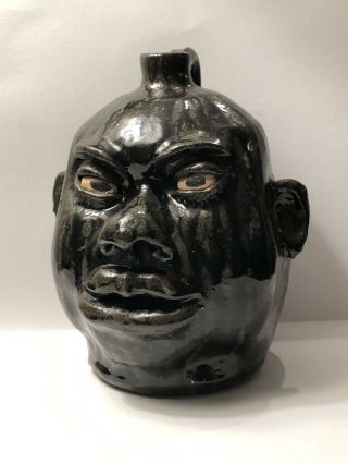 Lanier Meaders 10” Ugly Face Jug Southern Pottery