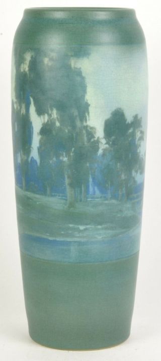 Rookwood Scenic Vellum 12.  25 " Tall Vase Diers 1908