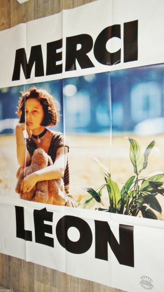 Luc Besson Merci Leon The Professional Natalie Portman French 47 " X63 " 1994