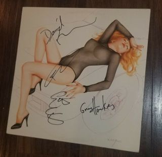 The Cars Signed Album By 4 In Person Autograph Ric Ocasek Proof