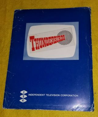 Thunderbirds Press Kit 60s Gerry Anderson Supermarionation Itc Rare