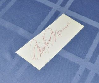 Marilyn Monroe Signed Autographed Signature Cut 3
