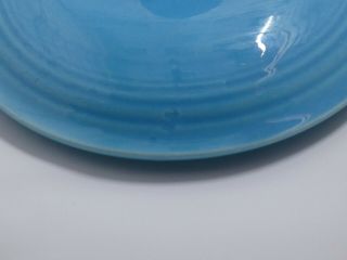 Fiesta Turquoise Covered Onion Soup Bowl.  VERY RARE 8