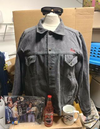 Rare 1988 Rowdy Roddy Piper They Live Cast & Crew Jacket Autographed Bundle