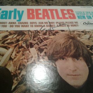 Paul McCartney The Early Beatles Authentic Signed Album Cover PSA P12173 2