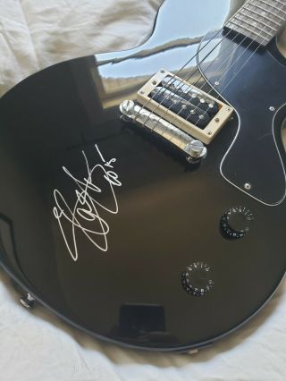 Slash Signed Autographed Epiphone Les Paul Jr Guitar Guns N 