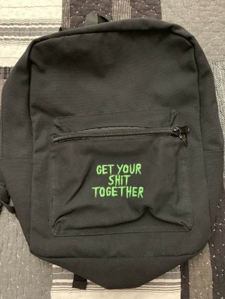 Rare Rick And Morty Get Your Sh T Together Portal Backpack From Rickmobile